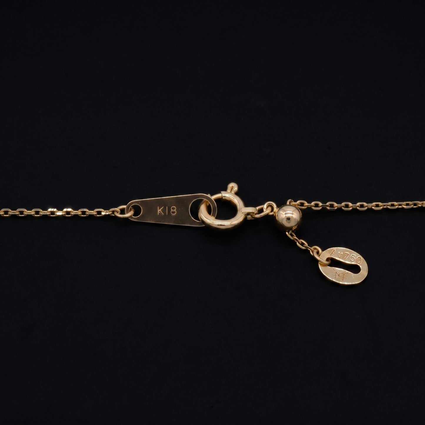 18K Yellow Gold Double-Strand Layered Necklace with Diamonds
